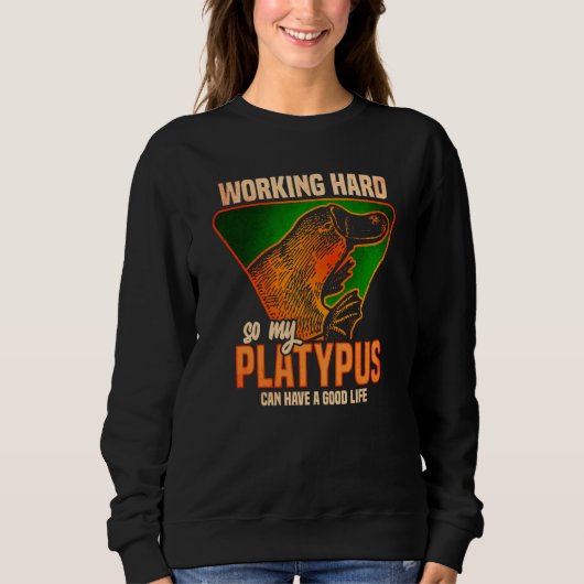 Platypus Australia Australian Animal Sweatshirt (Vorderseite)