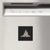 Platypus Christmas Tree Funny Christmas Animals  Magnet (In Situ (Geschirrspüler))