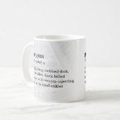 Platypus Defintion Tasse (Vorderseite Links)