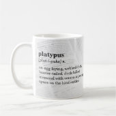 Platypus Defintion Tasse (Links)