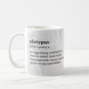 Platypus Defintion Tasse