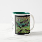 Platypus Dreaming mit Dreamtime Story Zweifarbige Tasse (VorderseiteRechts)