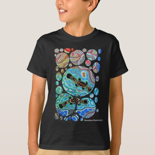 Platypus Dreaming T - Shirt (Vorderseite)