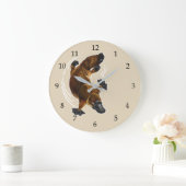 Platypus Große Wanduhr (Zuhause)