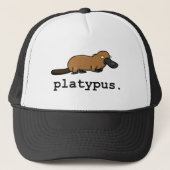 Platypus helle Farben Truckerkappe (Vorderseite)
