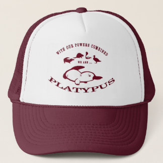 Platypus Hut (rot) Truckerkappe