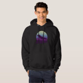 Platypus im Retro-Stil Hoodie (Vorne ganz)