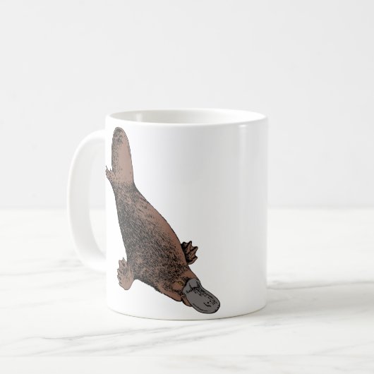 Platypus Kaffeetasse (Vorderseite Links)