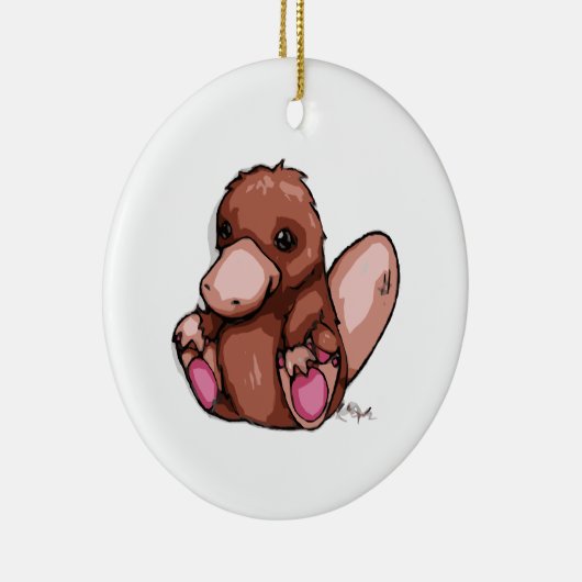 Platypus Keramik Ornament (Rechts)