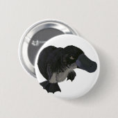 Platypus Knopf Button (Vorne & Hinten)