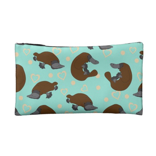 Platypus Liebe-Kosmetik-Tasche Kosmetiktasche (Rückseite)