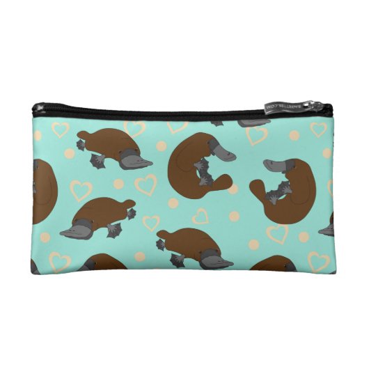 Platypus Liebe-Kosmetik-Tasche Kosmetiktasche (Vorderseite)