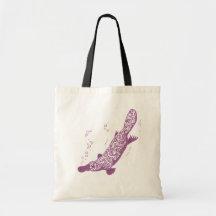 Platypus malvenfarbene tägliche Tasche