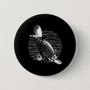 Platypus Outback Wildlife Nature Platypus Button