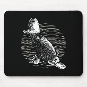 Platypus Outback Wildlife Nature Platypus Mousepad