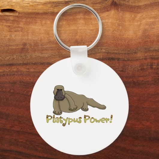 Platypus-Power Schlüsselanhänger (Vorderseite)
