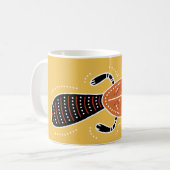 Platypus punktierte Entwurf Kaffeetasse (Vorderseite Links)