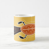 Platypus punktierte Entwurf Kaffeetasse (Mittel)