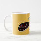 Platypus punktierte Entwurf Kaffeetasse (Links)