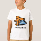 Platypus Regel! T-Shirt (Vorderseite)