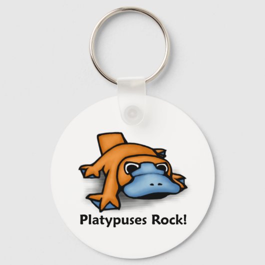 Platypus Rock! Schlüsselanhänger (Vorderseite)