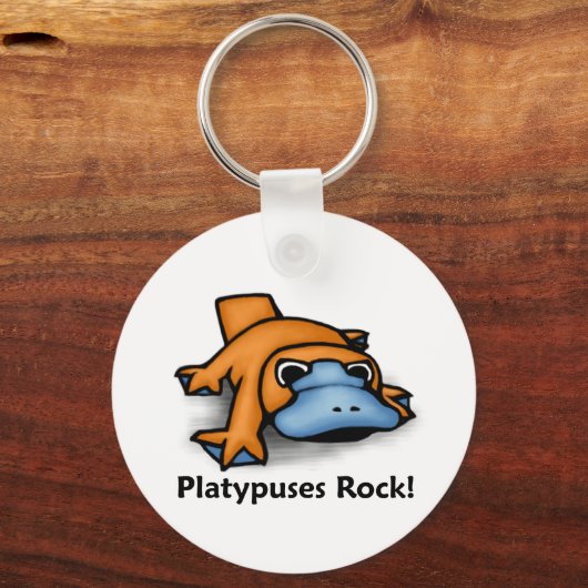 Platypus Rock! Schlüsselanhänger (Vorderseite)