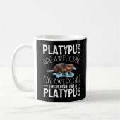 Platypus sind Phantastisch, ich bin Phantastisch P Kaffeetasse (Links)