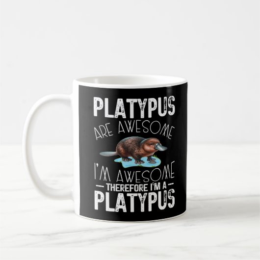 Platypus sind Phantastisch, ich bin Phantastisch P Kaffeetasse (Links)