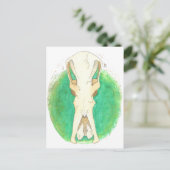 Platypus Skull Postkarte (Stehend Vorderseite)