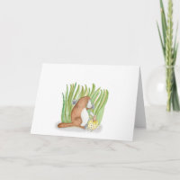Platypus und Muttertagskarte