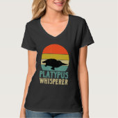 Platypus Whisperer Apparel Platypuses T-Shirt (Vorderseite)