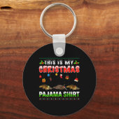 Platypus Xmas Animals Squad This Is My Christmas P Schlüsselanhänger (Vorderseite)