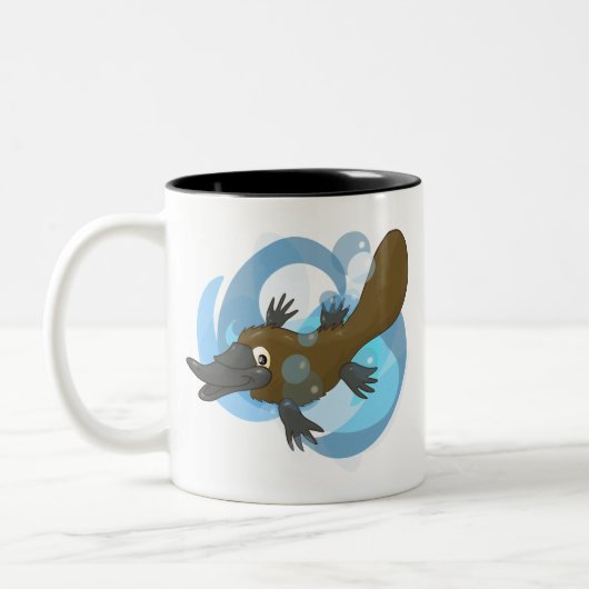 Platypus Zweifarbige Tasse (Links)