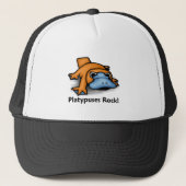 Platypuses Felsen! Truckerkappe (Vorderseite)