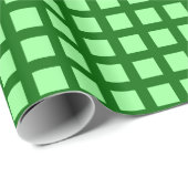 Platz 02 - Mint Green auf Forest Green Geschenkpapier (Rolleneckpunkt)