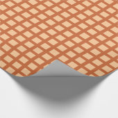 Platz 02 - Sand on Brown Geschenkpapier (Ecke)