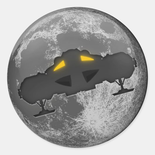 Platz: 1999 Adleraufkleber Runder Aufkleber (Vorderseite)