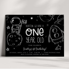 Platz 1. Geburtstag - Einladung von Houston