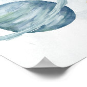 Platz 1 Geburtstag Poster Begrüßungszeichen (Ecke)