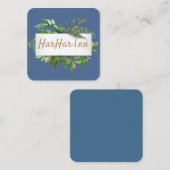 Platz, 2,5 Zoll x 2,5" Visitenkarte (Vorne/Hinten)