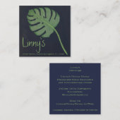 Platz, 2,5 Zoll x 2,5" Visitenkarte (Vorne/Hinten)