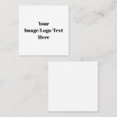 Platz, 2,5 Zoll x 2,5" Visitenkarte (Vorne/Hinten)