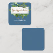 Platz, 2,5 Zoll x 2,5" Visitenkarte (Vorne/Hinten)