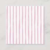 Platz, 2,5 Zoll x 2,5" Visitenkarte (Rückseite)