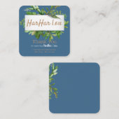 Platz, 2,5 Zoll x 2,5" Visitenkarte (Vorne/Hinten)