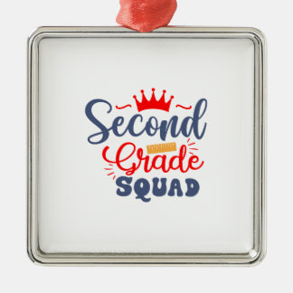 Platz 2 ornament aus metall