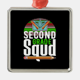 Platz 2 ornament aus metall