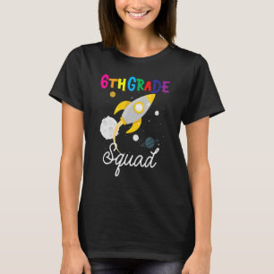 Platz 6 der 6. Klasse Teamrakete zurück auf SC T-Shirt