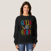 Platz 7 von 49 Mathematiklehrern Sweatshirt (Vorne ganz)