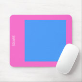 Platz - Baby Blue und Pink Mousepad (Mit Mouse)